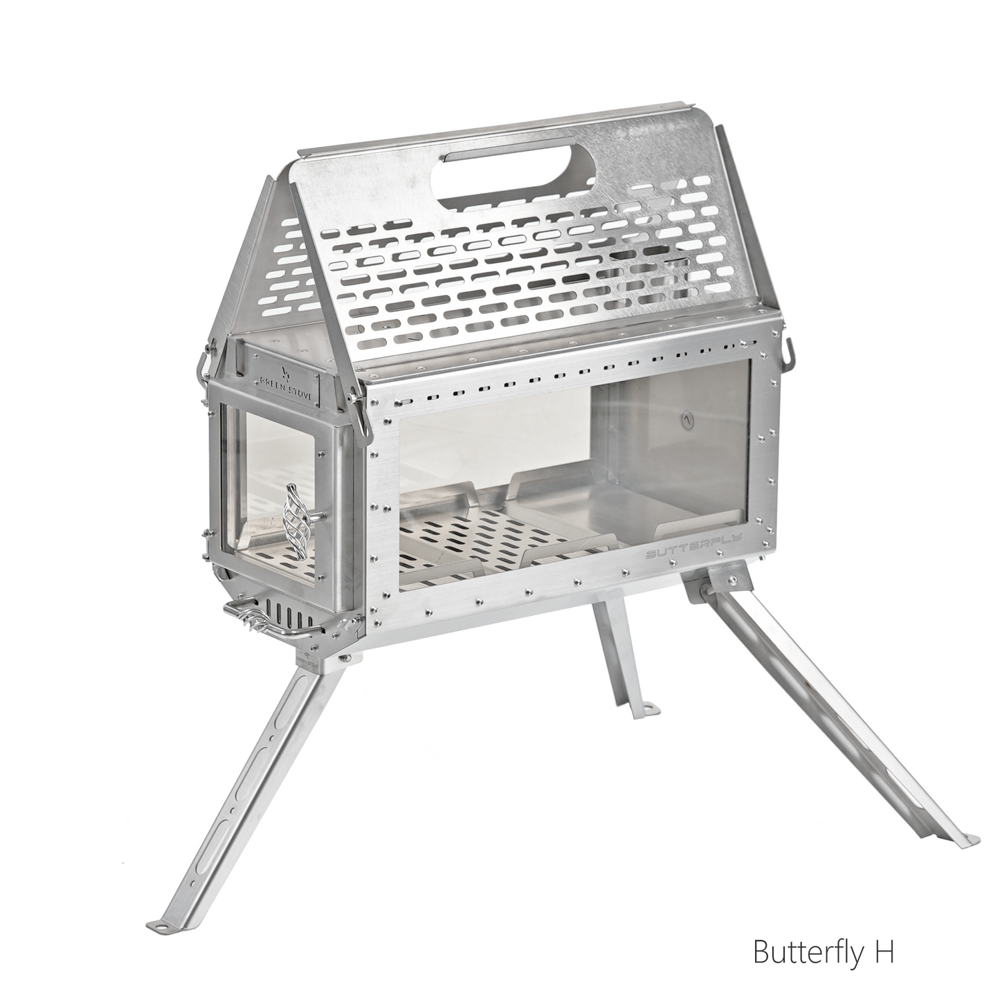 Butterfly-H Wood Stove | Outdoor Stove for Hot Tent Camping