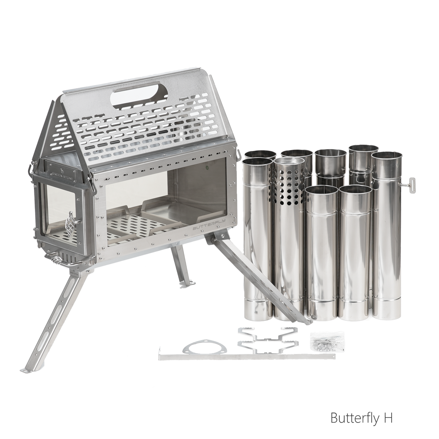 Butterfly-H Wood Stove | Outdoor Stove for Hot Tent Camping