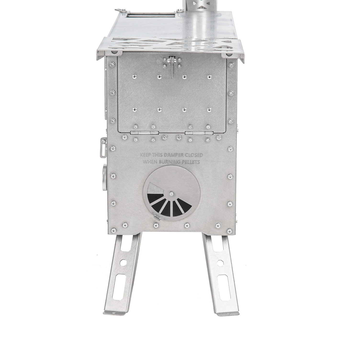 Hori 5 Titanium | Camping Multi-Functional Pellet Stove