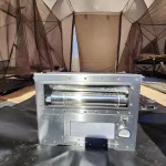 GREEN STOVE Hori 5 All-In-One Gravity Fed Pellet Wood Burning Hot Tent Stove for Outdoor Camping With Oven photo review