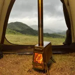 Green Stove Defender Wood Burning Camping Tent Stove with Chimney Pipes for Heating, Shleters, Hunting photo review