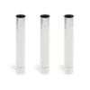Green Stove Hori 5 Pellet Stove Replacement 2.36x15.75in (6x40cm) Stainless Steel Chimney Pipe 3 pieces