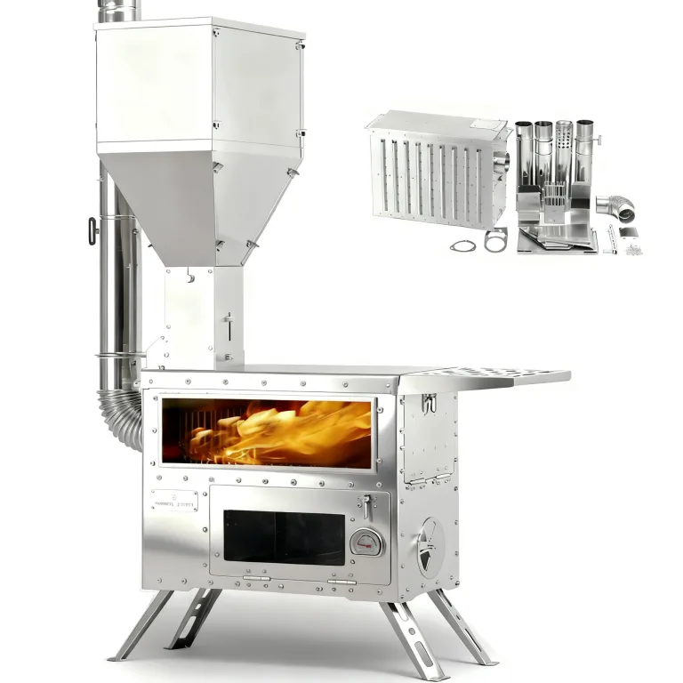 Hori 5 Max Pellet Hot Tent Stove with Oven [Classic Control Version]
