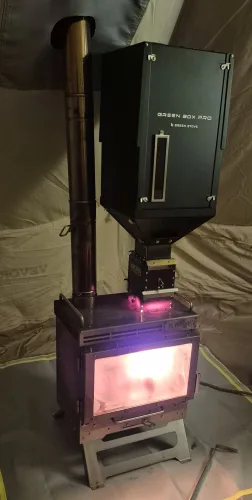 Green Stove GreenBox Pro Pellet Tank photo review