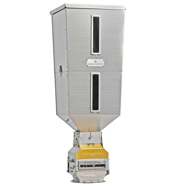 GreenEngine 3.0 Pro pellet burner kit with nesting hopper
